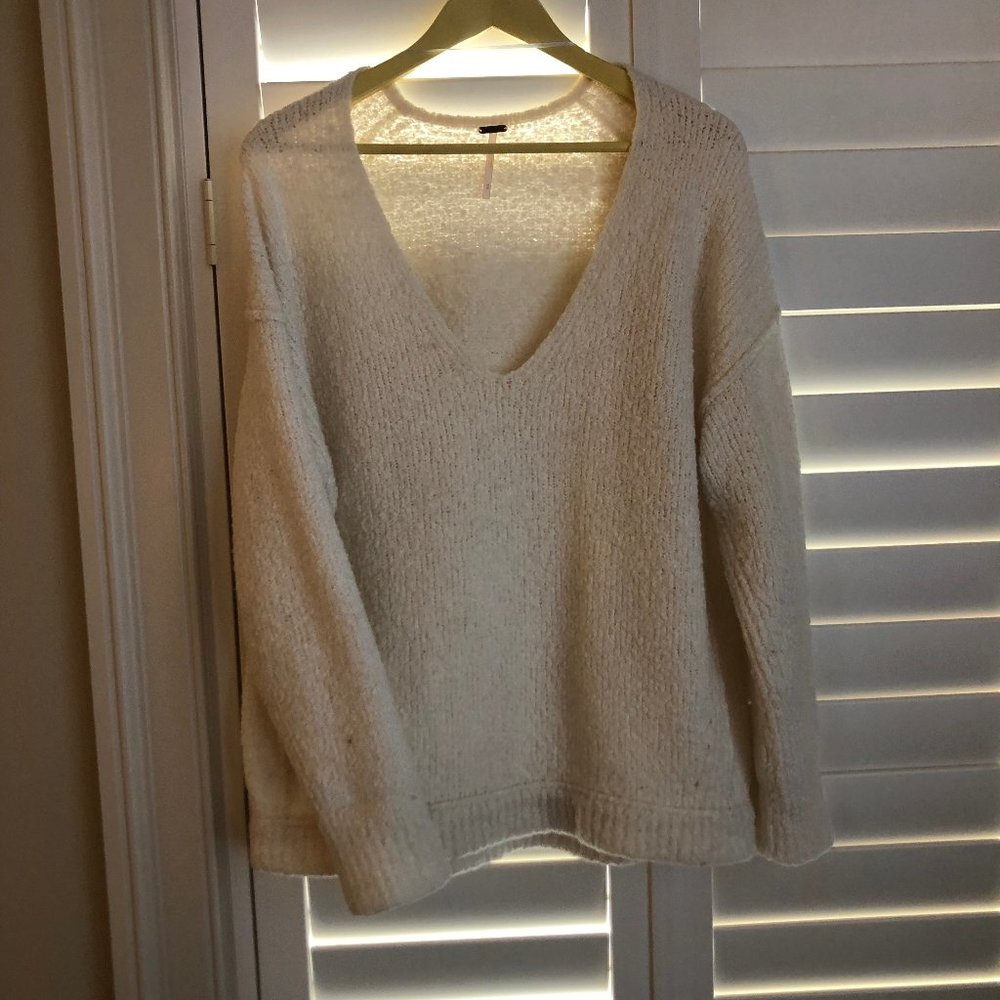 Free People oversized Knit Sweater